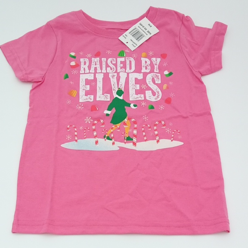 Raised By Elves T-shirt XS 6-6x Girls NWT